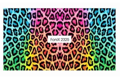 Слайдер Fonix кольоровий леопард 2325