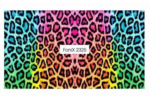 Слайдер Fonix кольоровий леопард 2325