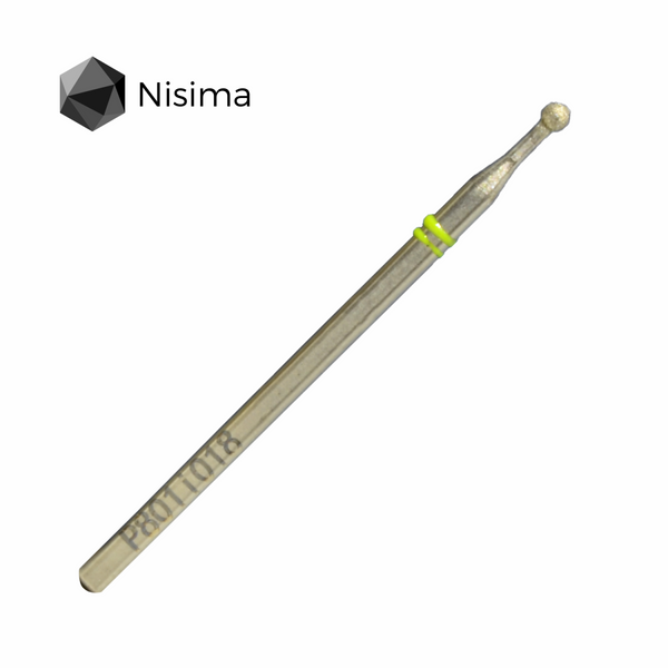 Шар 1,8 мм жовтий P801i018 Nisima
