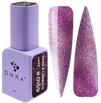 Гель-лак котяче око фіолетовий DNKa' Gel Polish 1000 & 1 nights #0159, 12 мл