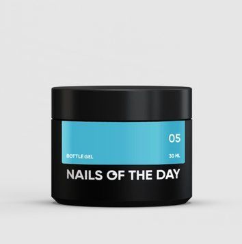 Гель небесний блакитний NAILSOFTHEDAY Bottle Gel №05, 30мл