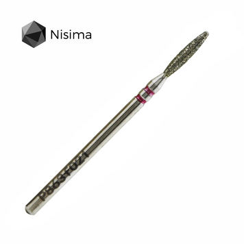 Полум'я тупе 2,1 мм червоне P863f021 Nisima