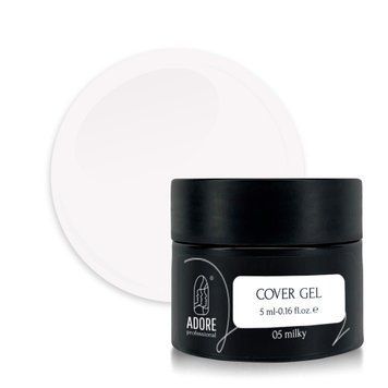 Гель камуфлюючий Adore Milky №5 5 мл