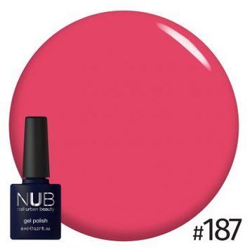 Гель-лак NUB №187 Tropical Flower 8 мл