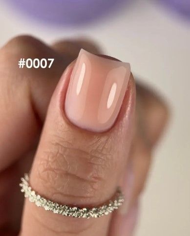 Гель будівельний класичний нюд Builder Gel Light DNKa, 15 ml #0007 Texas