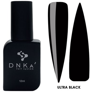 Гель-лак чорний високопігментований Gel Polish, 12 ml ULTRA BLACK
