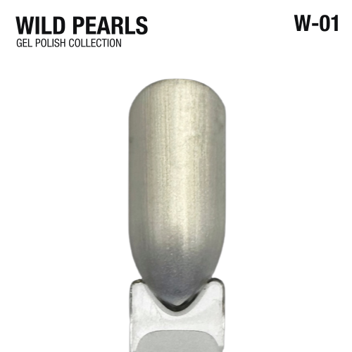 Гель-лак перламутровий золотистий Adore Wild Pearls W-01, 8 мл