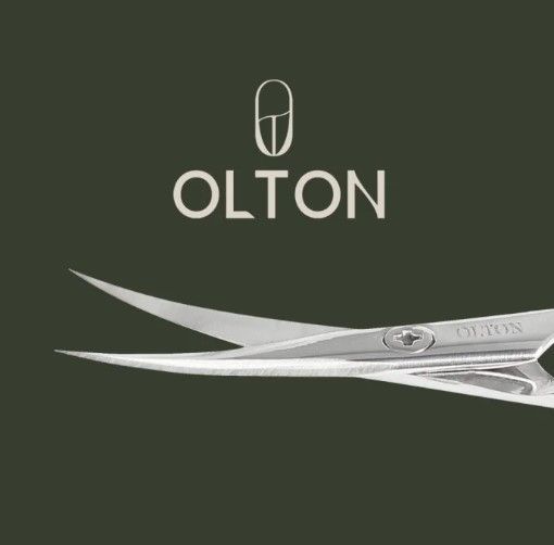 Ножиці для кутикули Olton, модель 90мм