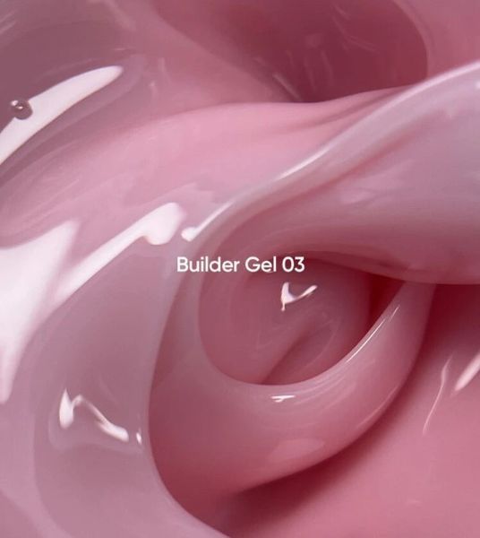 Гель для нарощування нігтів ніжно-рожевий NAILSOFTHEDAY Builder Gel 03, 15 мл