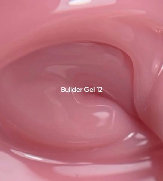 Гель для нарощування нігтів нюдово-рожевий NAILSOFTHEDAY Builder gel №12, 15мл