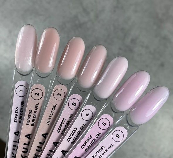Гель для нігтів світло-рожевий Vakula Nails Bottle Gel №8, 30 мл
