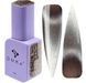 Гель-лак "котяче око" лілово-бежевий DNK Gel Polish, 12 ml Bohemian Cat`s #0153