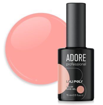 Полібаза зміцнююча персикова Adore loli poly base 15 ml №06, pie