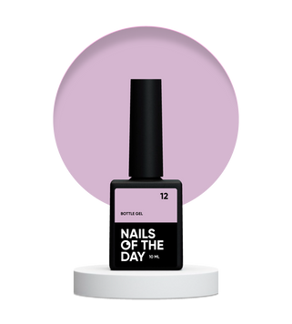 Гель кольоровий у пляшці Nailsoftheday,  Bottle Gel №12,10 мл