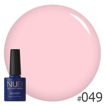 Гель-лак NUB №49 Lovely Peach 8 мл
