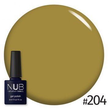 Гель-лак NUB CelebrityStyle №204 8 мл