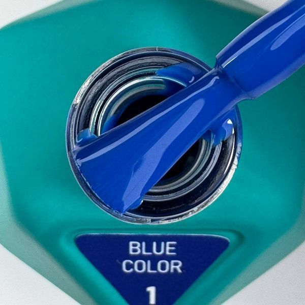 Гель-лак королівський синій Victoria Avdeeva Blue Color №1, 12 мл