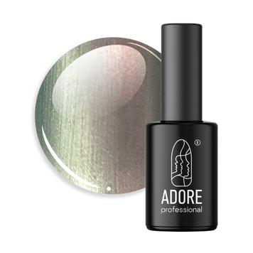 Гель-лак перламутровий м'ятно-зелений Adore Wild Pearls W-03, 8 мл