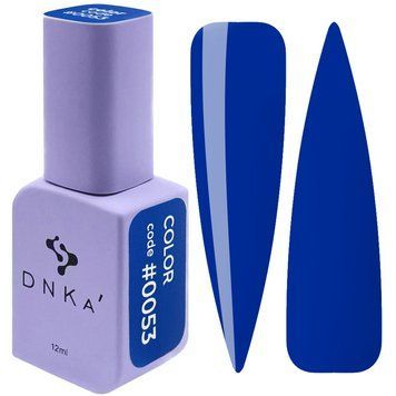 Гель-лак глибокий синій Gel Polish, 12 ml Color #0053