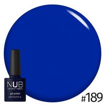 Гель-лак NUB №189 Bluebloods 8 мл