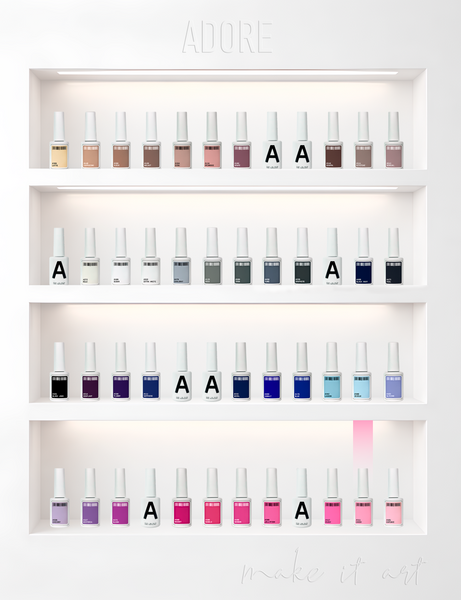 Гель-лак рожевий Adore 311 cheek, 12 мл