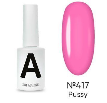 Гель-лак рожевий Adore 417 pussy, 12 мл