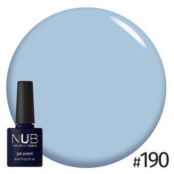 Гель-лак NUB №190 Californian Sky 8 мл