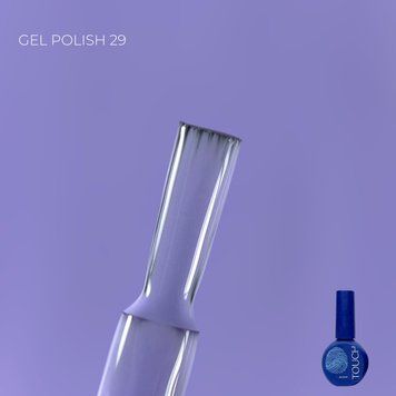 Гель-лак світло-бузковий Touch Gel Polish 29, 9мл