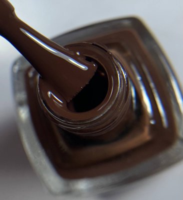 Лак для стемпінгу коричневий #18 Vakula Nails, 12 мл