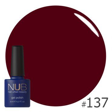 Гель-лак NUB №137 Cherry Pie 8 мл