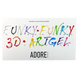 Гель для об'ємних дизайнів лаймовий вітраж Adore 3D Funky Art Gel №15, 15 мл