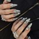 Пудра для нігтів металева срібло Adore METALLIC POWDER №11, 0,5 г