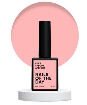 Гель-лак абрикосовий NAILSOFTHEDAY Let's special Apricot, 10 мл