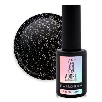 Топ світловідбивний голографік Adore Flashlight top 8 ml, №03 - holographic