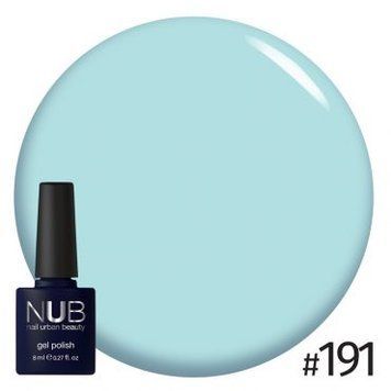 Гель-лак NUB №191 Breakfast Tiffany'S 8 мл