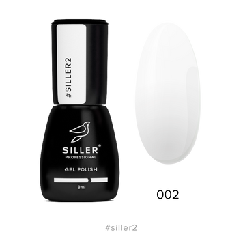 Гель-лак білий Siller №002