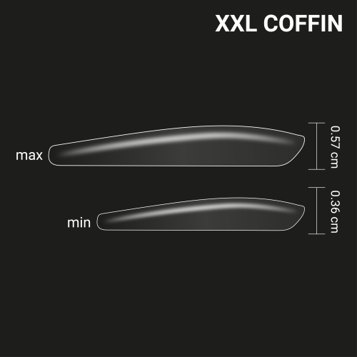 Гелеві тіпси Adore SPLETNIца ХXL Coffin 240 шт