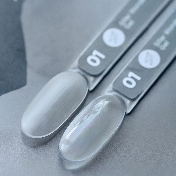 Гель для нарощування нігтів прозорий Siller Wonder Gel №1, 30 мл