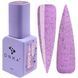 Гель-лак світло-фіолетовий перепелине яйце Gel Polish, 12 ml Color #0045