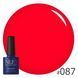 Гель-лак NUB №87 Classical Red 8 мл