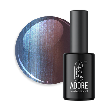 Гель-лак перламутровий глибокий синій Adore Wild Pearls W-06, 8 мл
