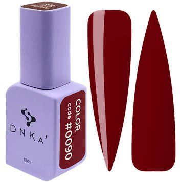 Гель-лак бордовий Gel Polish, 12 ml Color #0090