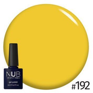 Гель-лак NUB №192 Canary-Finch 8 мл