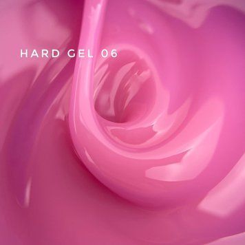 Гель для зміцнення і нарощування нігтів ніжно-рожевий Touch Hard Gel 06, 15 мл