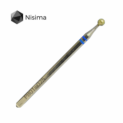 Шар 2,5 мм синій P801m025 Nisima