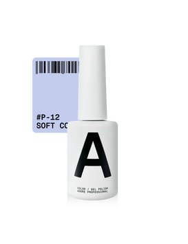 Гель-лак бузково-блакитний Adore P-12 soft cool, 12 мл