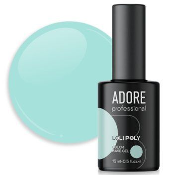 Полібаза зміцнююча м'ятно-блакитна Adore loli poly base 15 ml №11, fizz