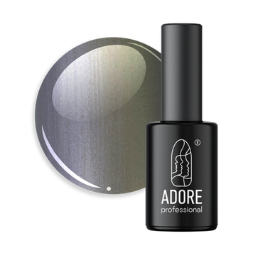 Гель-лак перламутровий димчастий фіолет Adore Wild Pearls W-07, 8 мл