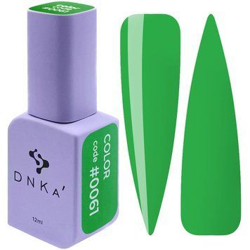 Гель-лак зелений Gel Polish, 12 ml Color #0061