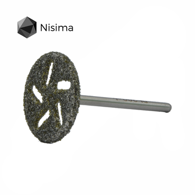 Алмазний педикюрний диск з отворами M-20 мм 80 grit Nisima